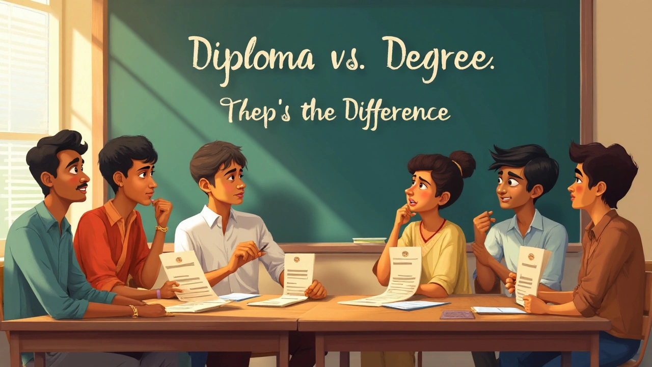 What Do Jobs and Universities Want: Diploma or Graduation?