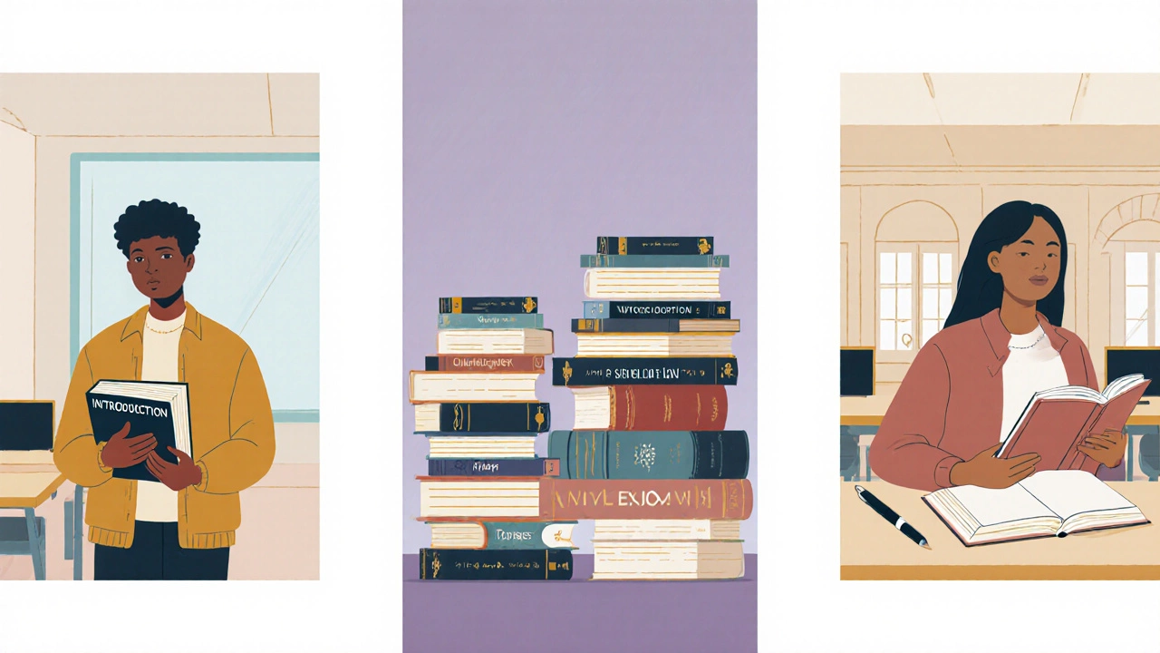 Visual journey of a BA English student from beginner to thesis completion.